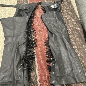 Women’s Harley Davidson leather chaps